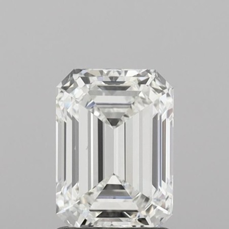 Diament laboratoryjny bezbarwny szlif szmaragdowy, 1.51ct, VVS2, E, IGI LG737526062